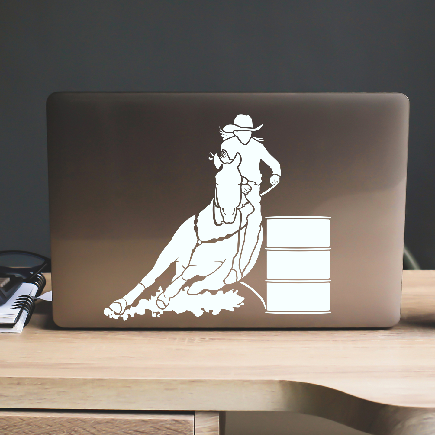 Barrel Racing Sticker