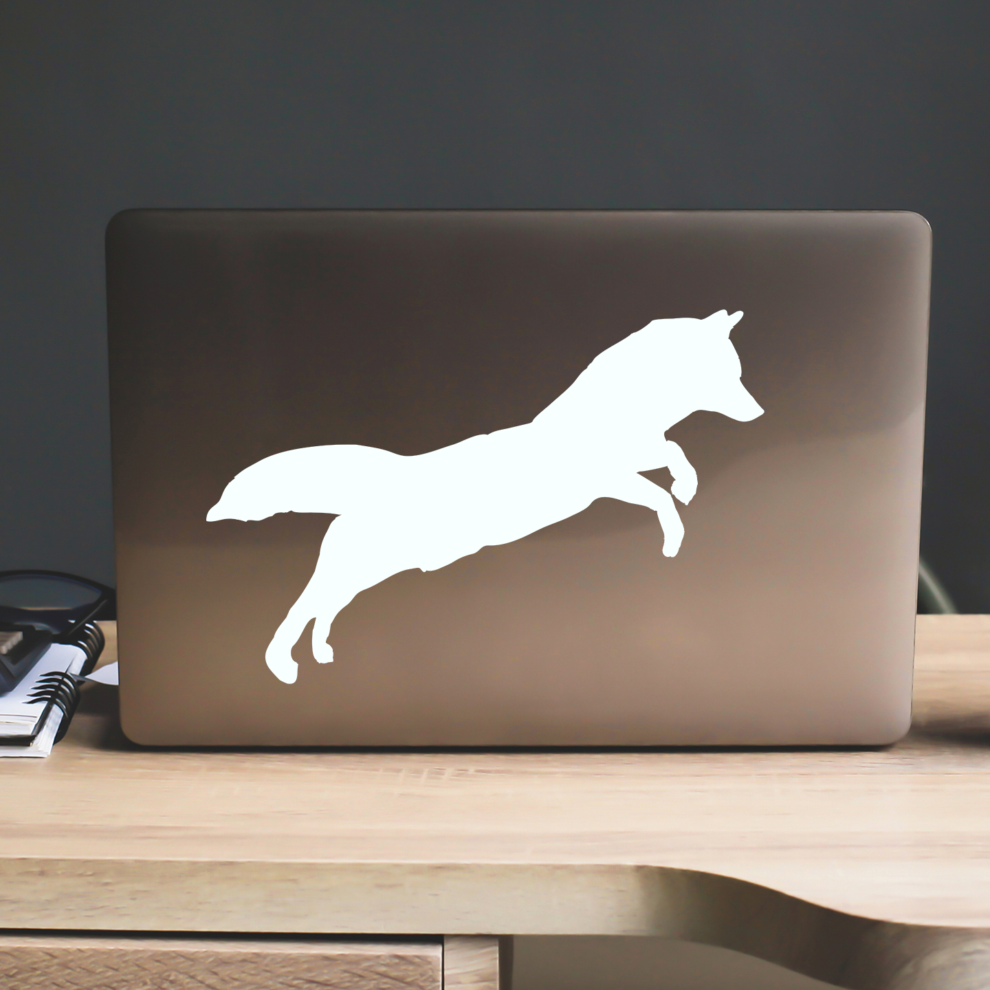 Fox Silhouette Stickers