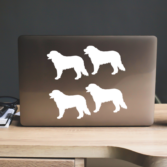 Bernese Mountain Dog Silhouette Sticker