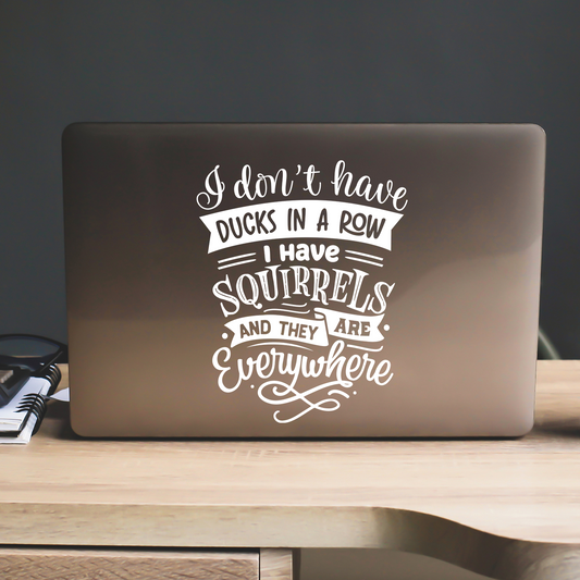 Squirrels Everywhere Sticker