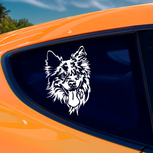 Merle Border Collie Sticker