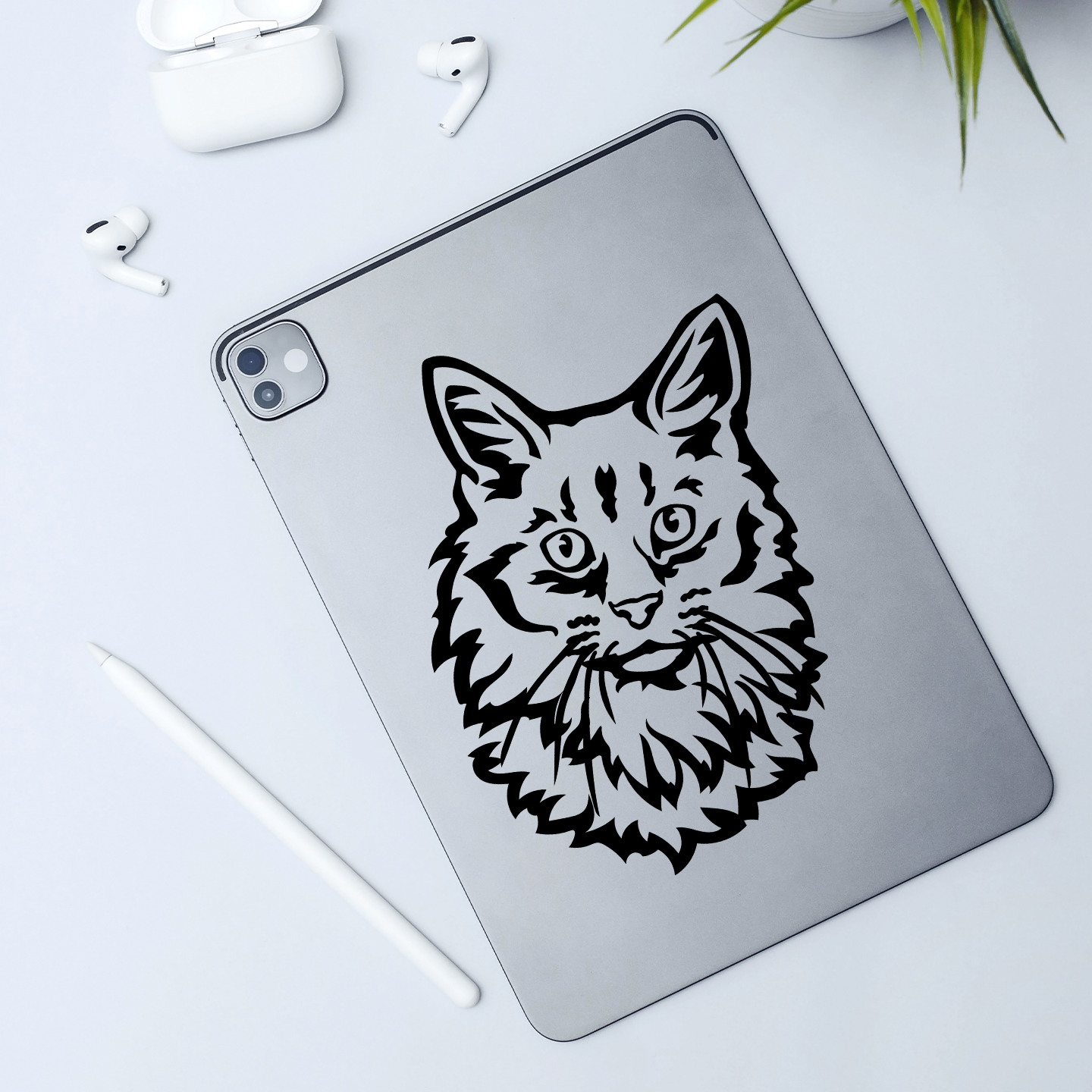 Tabby Cat Sticker