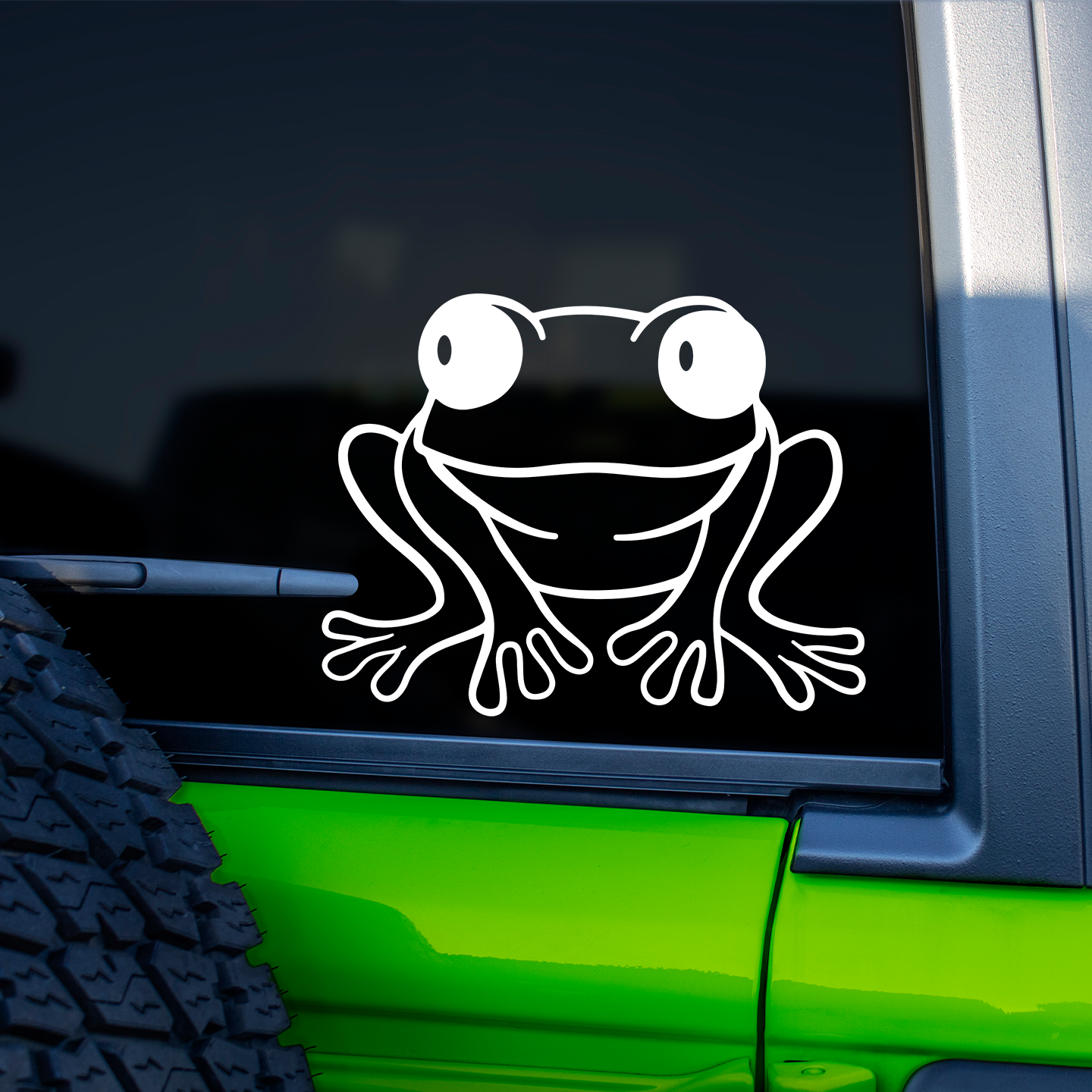 Cute Frog Sticker