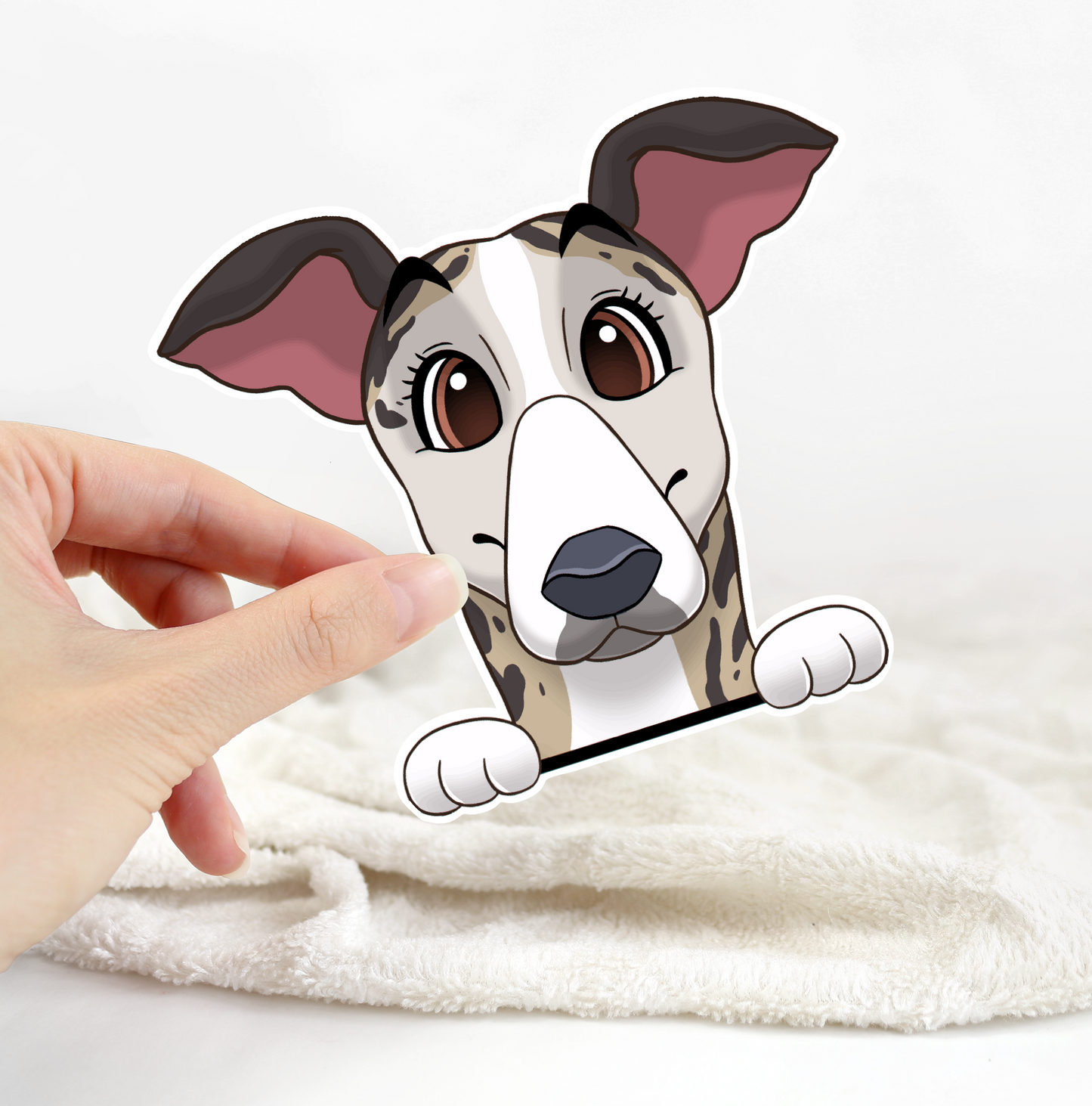 Whippet Sticker