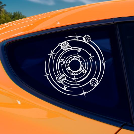 Solar System Sticker