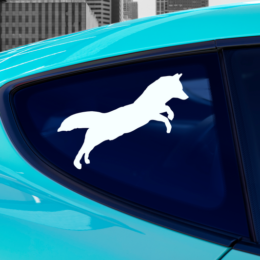 Fox Silhouette Stickers