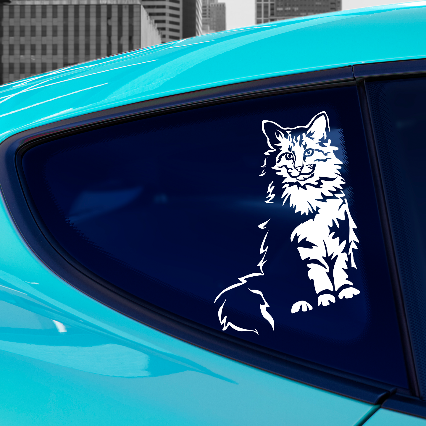 Norwegian Forest Cat Sticker