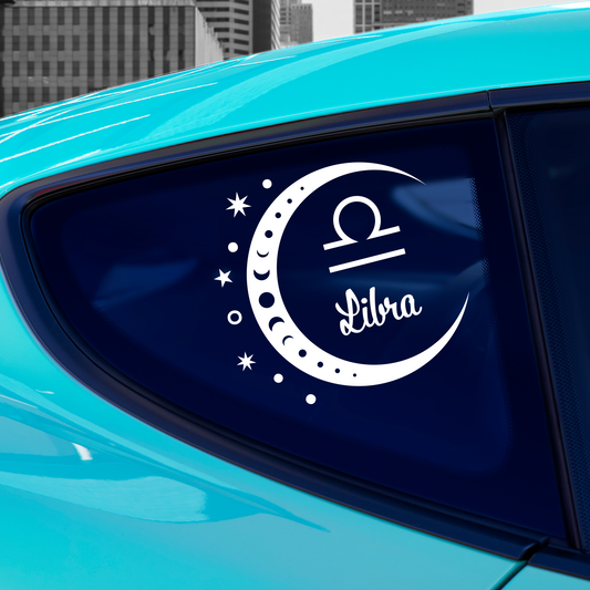 Libra Zodiac Sticker