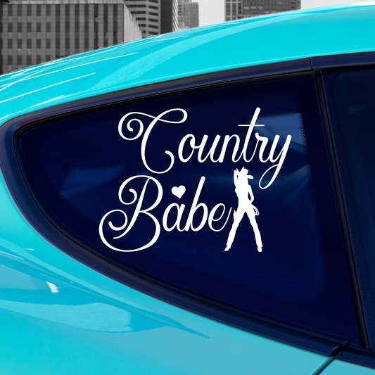 Country Babe Sticker