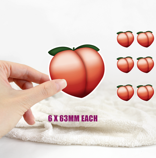 Peach Stickers