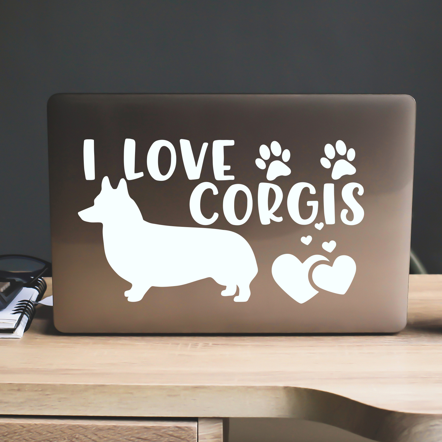 I Love Corgis Sticker