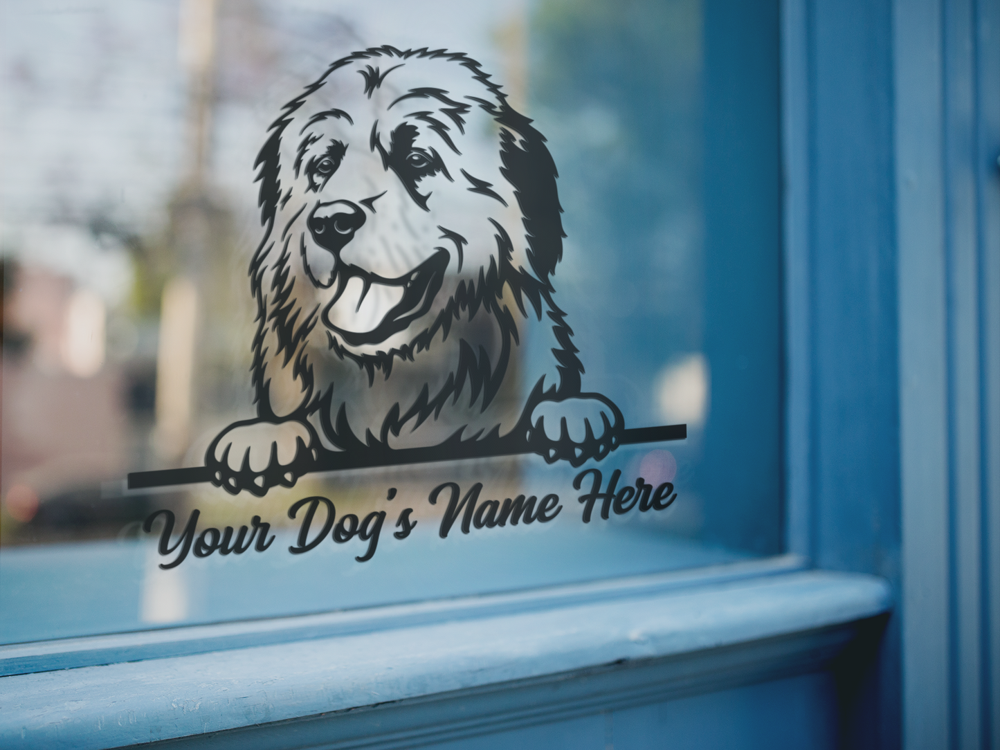 Great Pyrenees Dog Personalised Sticker