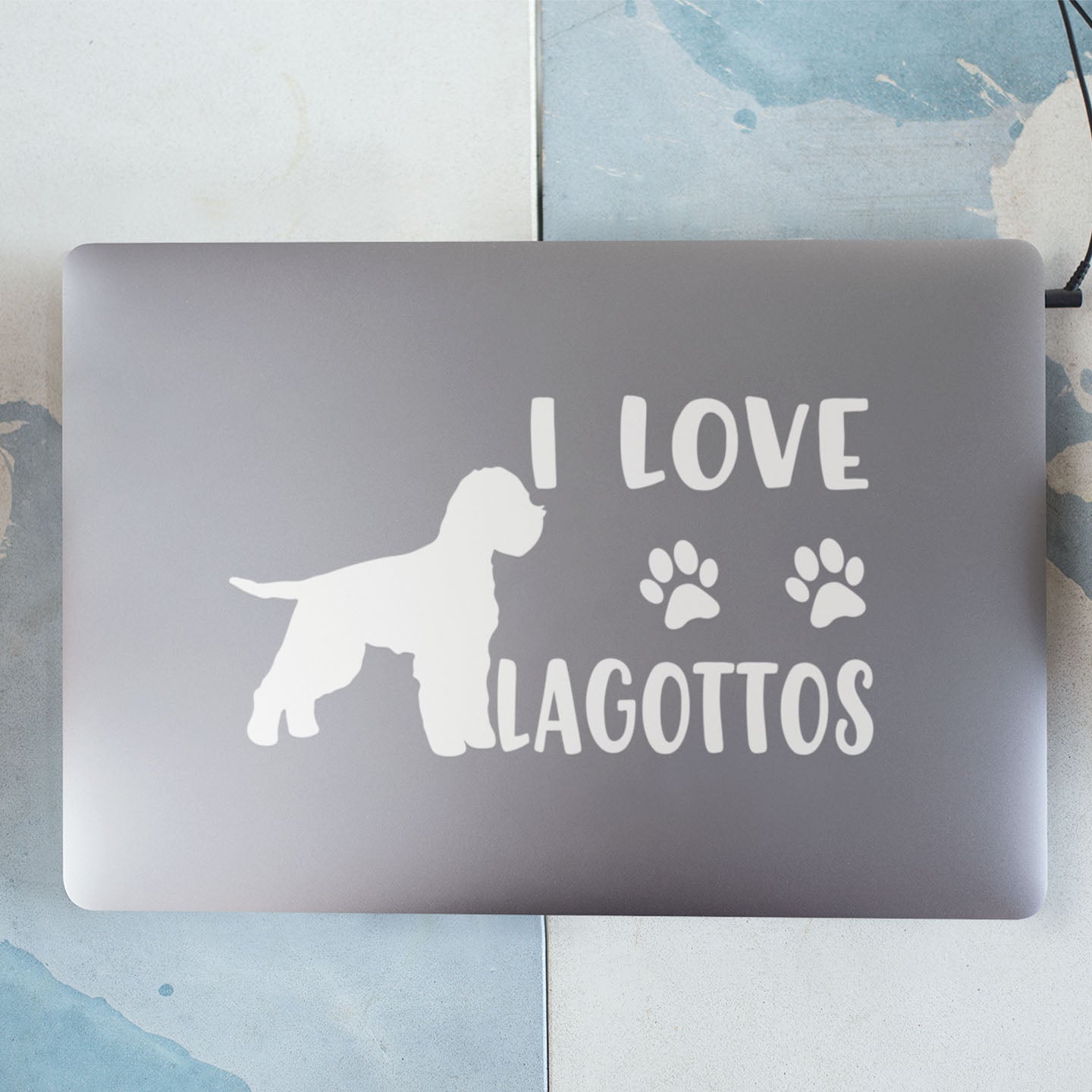 I Love Lagottos Sticker