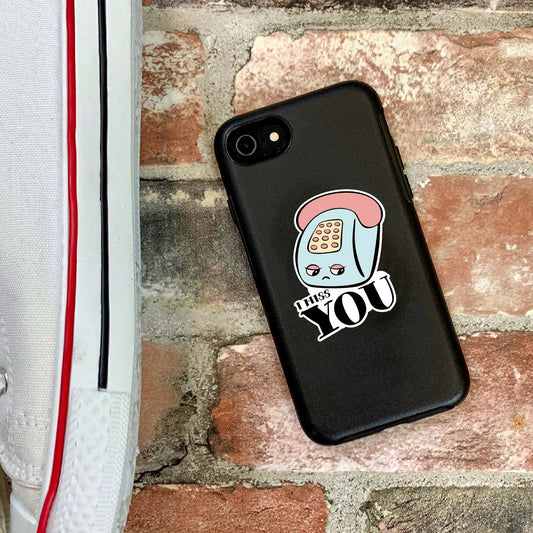 Retro I Miss You Sticker