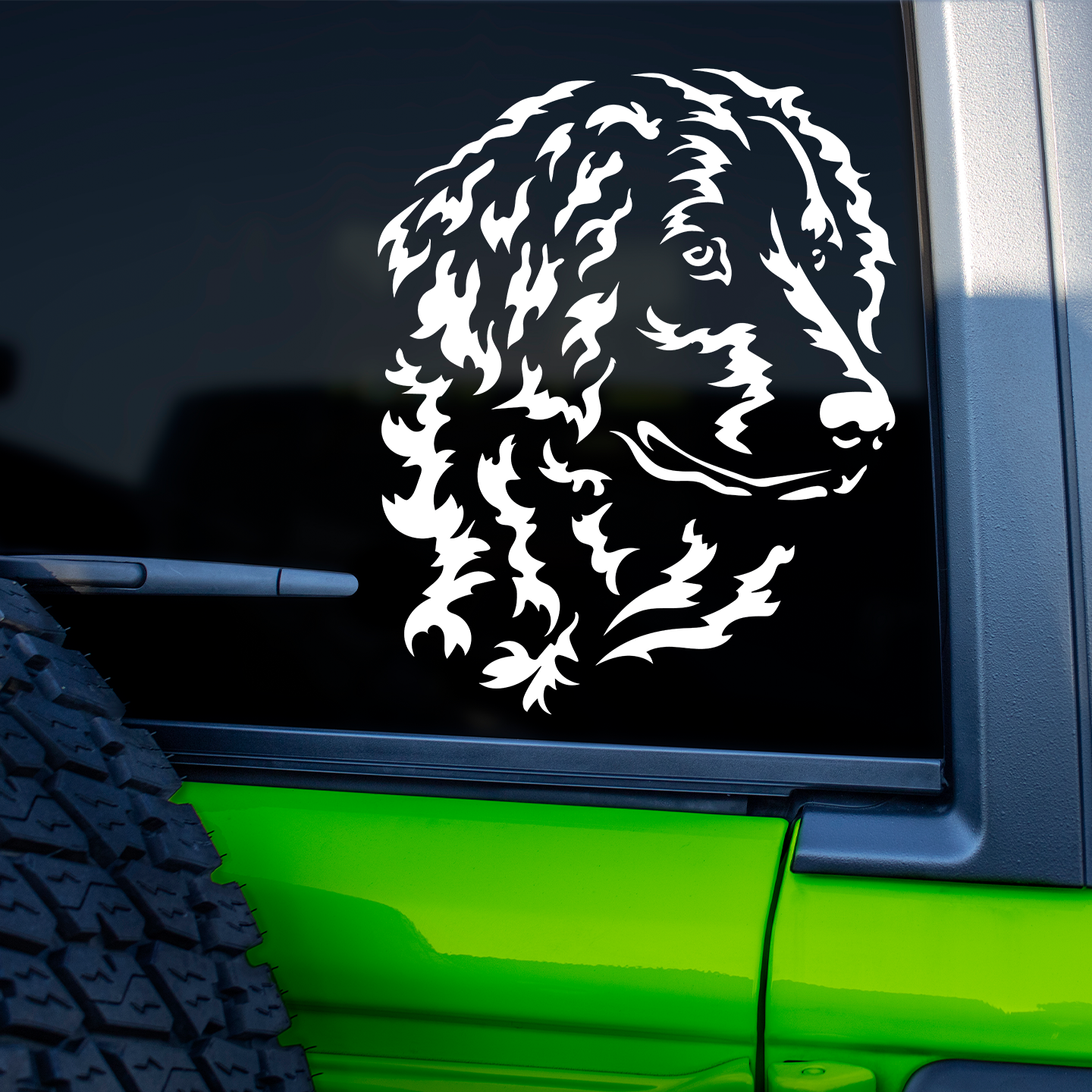 Murray River Retriever Sticker