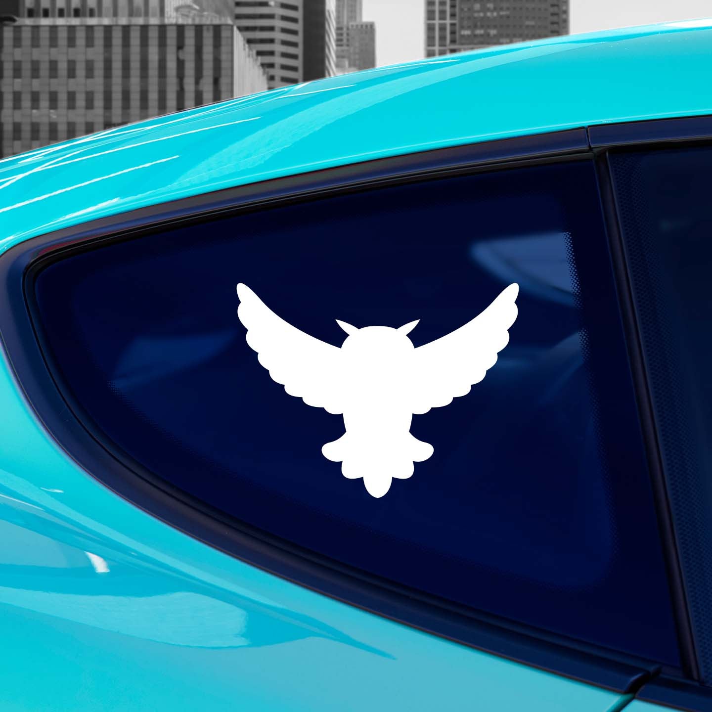 Owl Silhouette Sticker