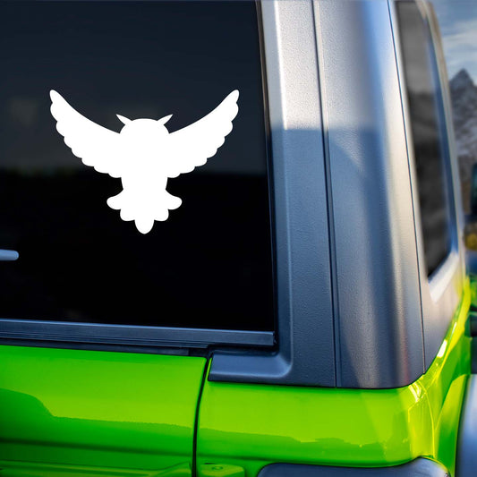 Owl Silhouette Sticker