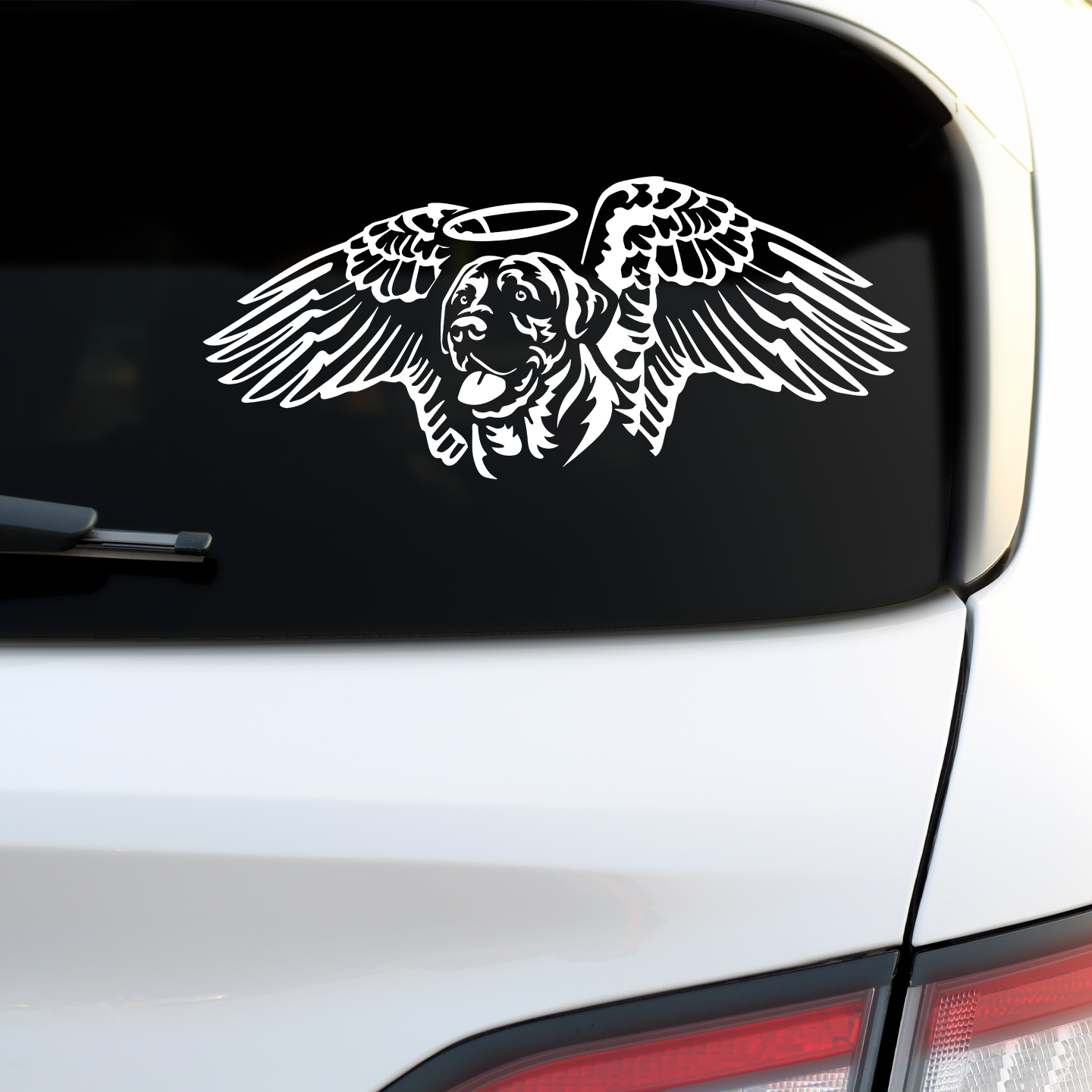 Labrador Retriever Angel Dog Sticker