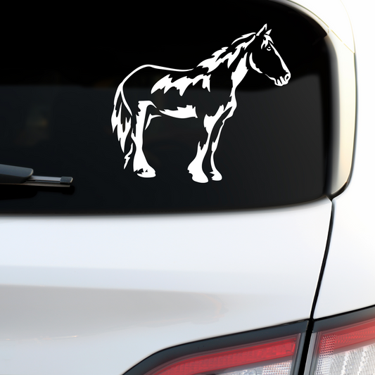 Clydesdale Horse Sticker