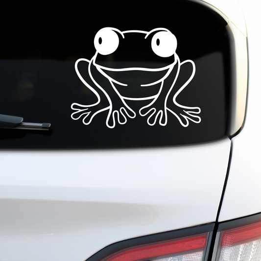 Cute Frog Sticker
