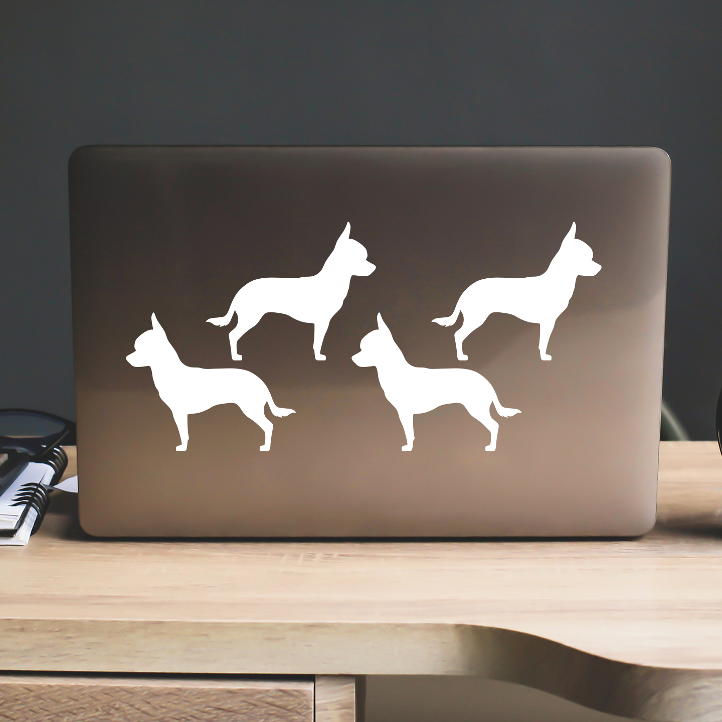 Chihuahua Silhouette Stickers