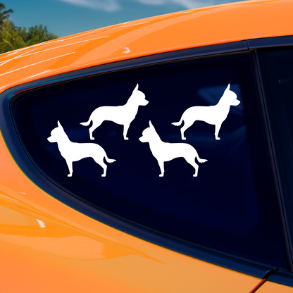 Chihuahua Silhouette Stickers