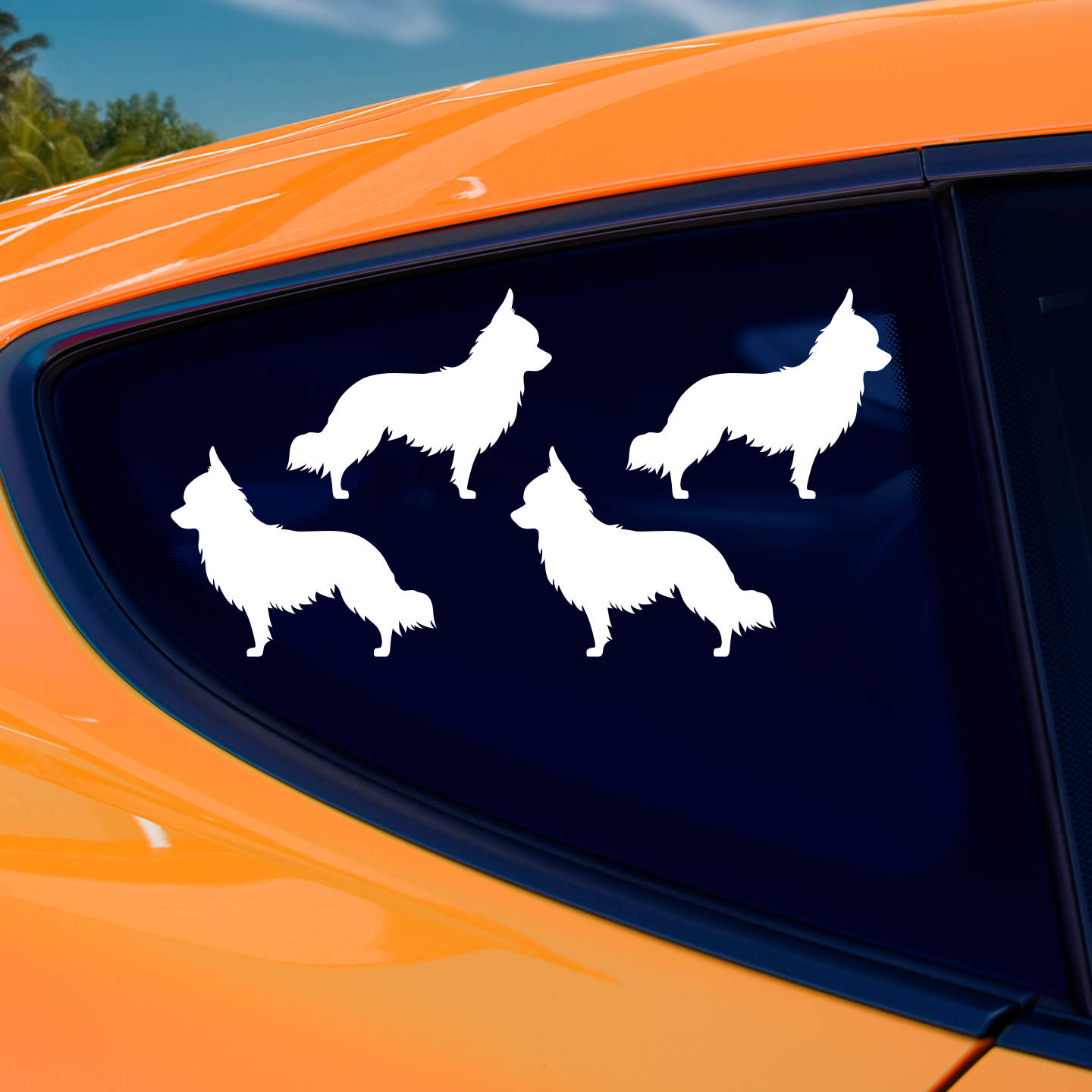 Chihuahua Silhouette Stickers