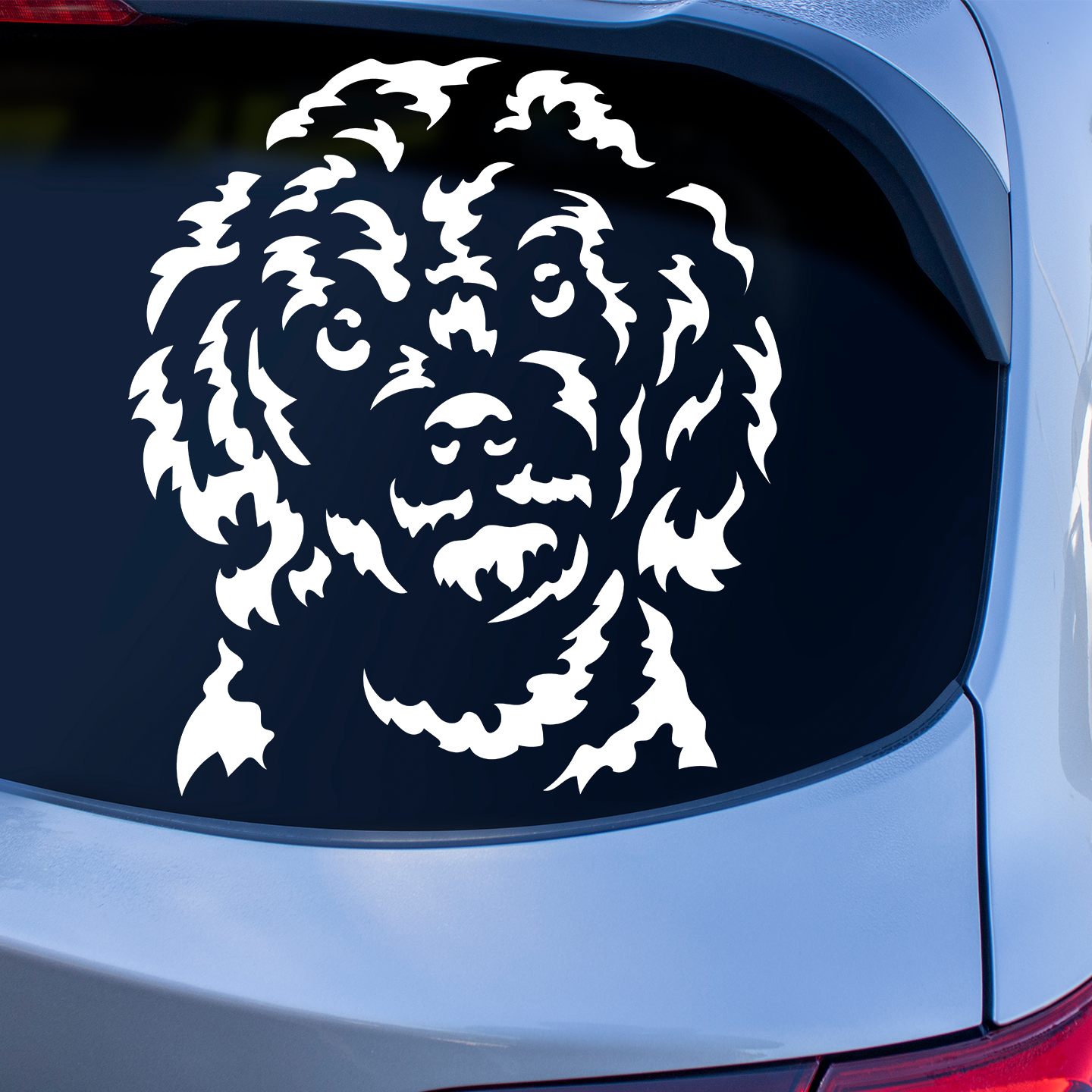 Cockapoo Dog Sticker Cockapoo Dog Sticker | Oodle Dog Stickers Australia – Pet Stickers ...