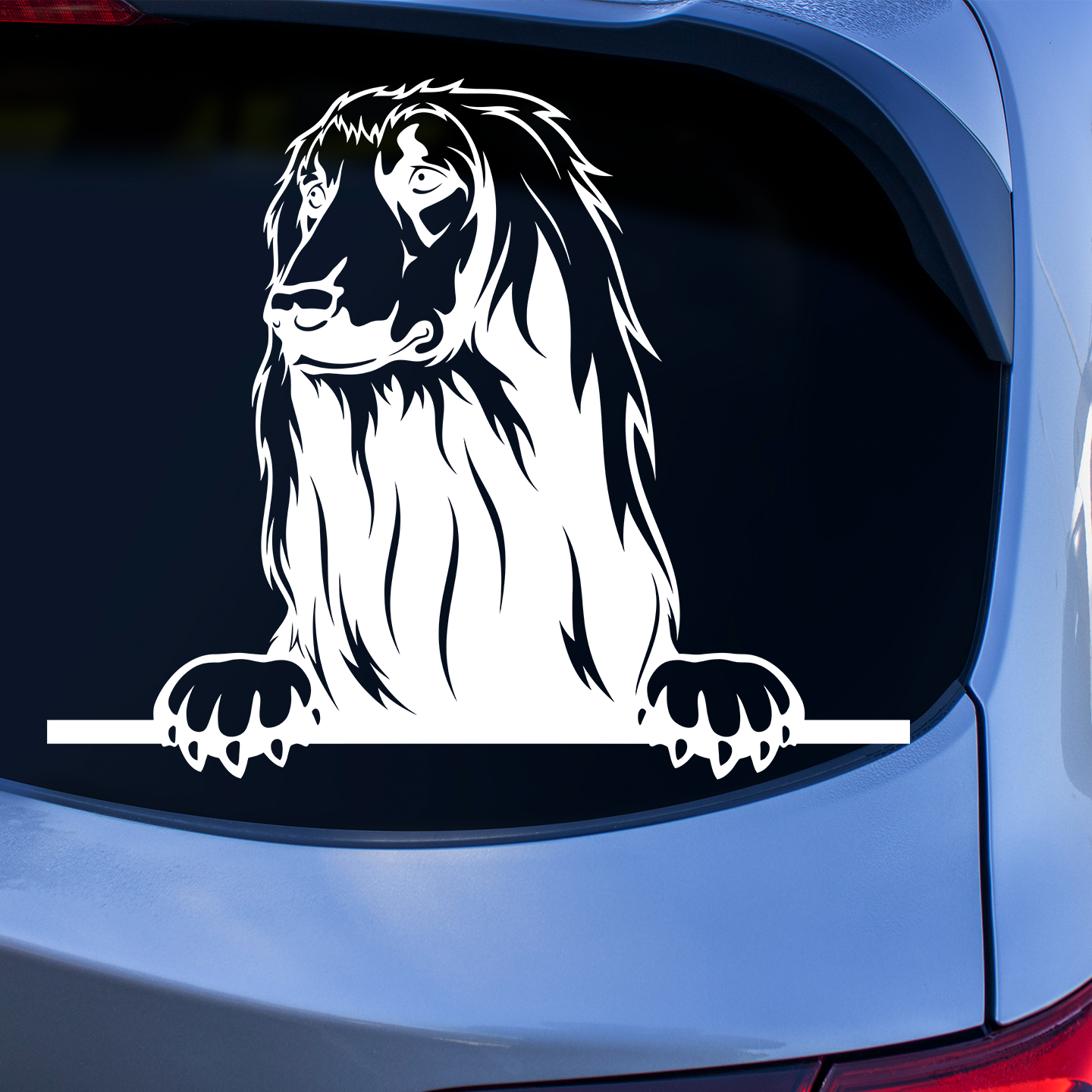 Afghan Hound Sticker