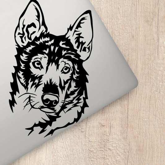 Alaskan Husky Sticker