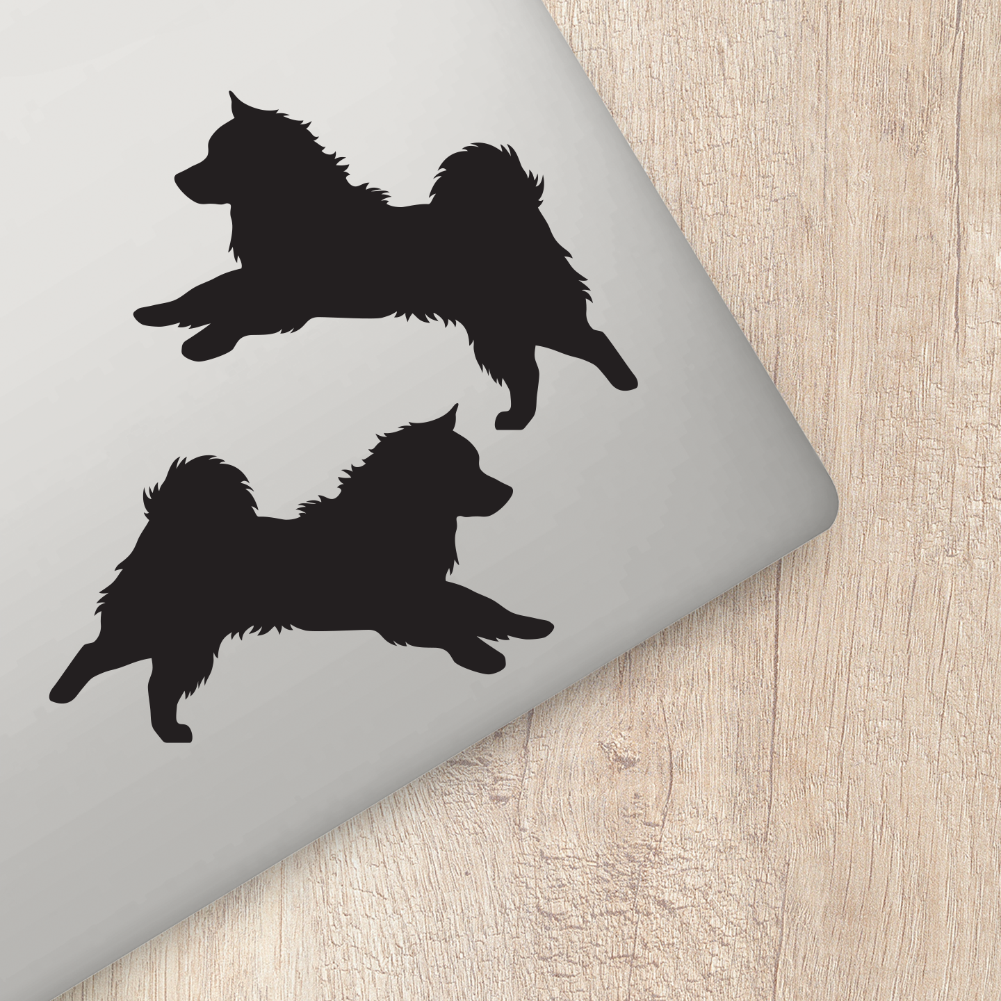 Alaskan Malamute Silhouette Stickers