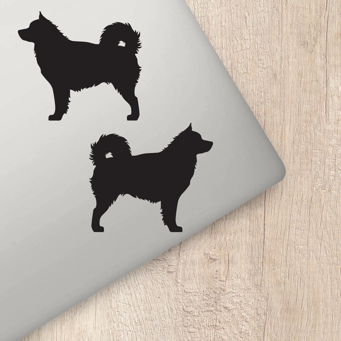 Alaskan Malamute Silhouette Stickers