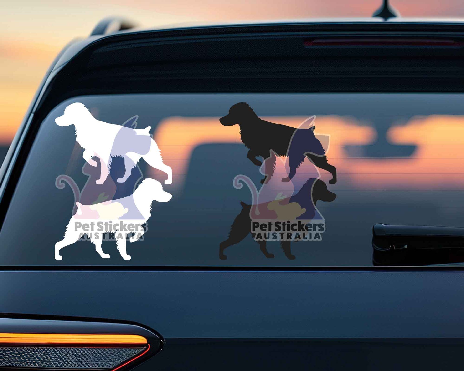 Brittany Silhouette Stickers