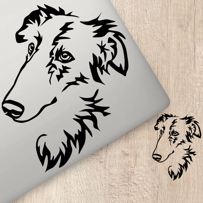 Borzoi Sticker