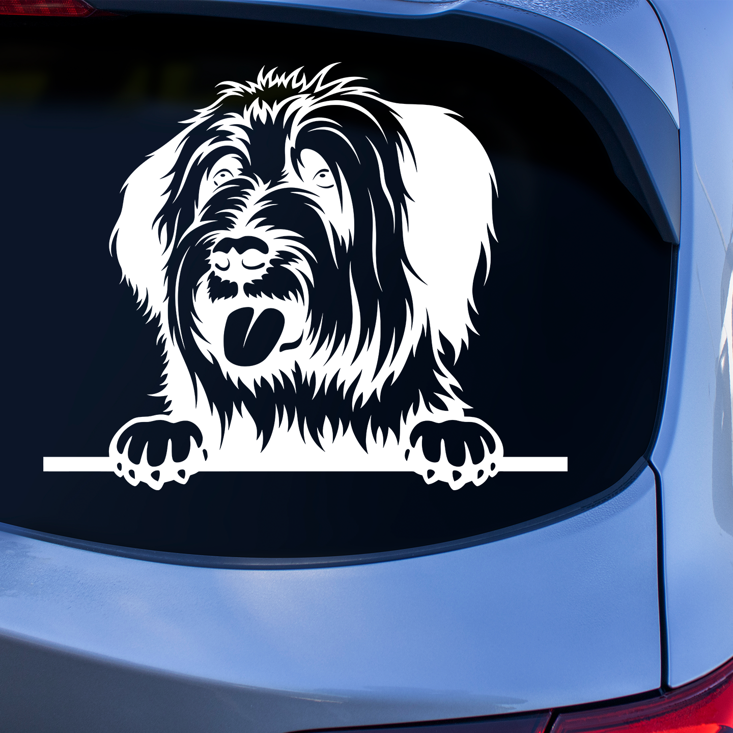 Briard Sticker