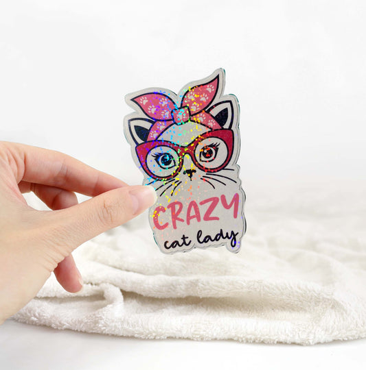 Crazy Cat Lady Sticker