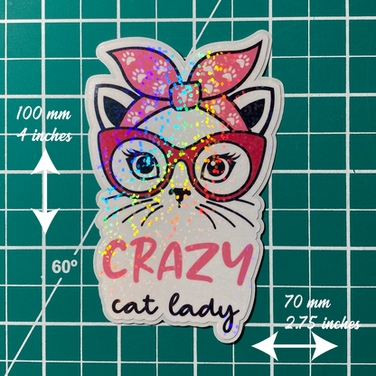 Crazy Cat Lady Sticker