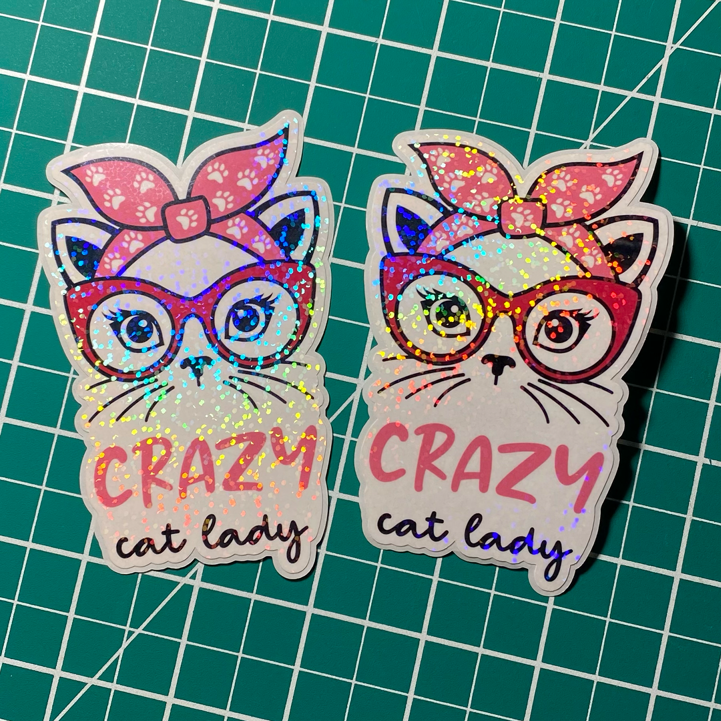 Crazy Cat Lady Sticker