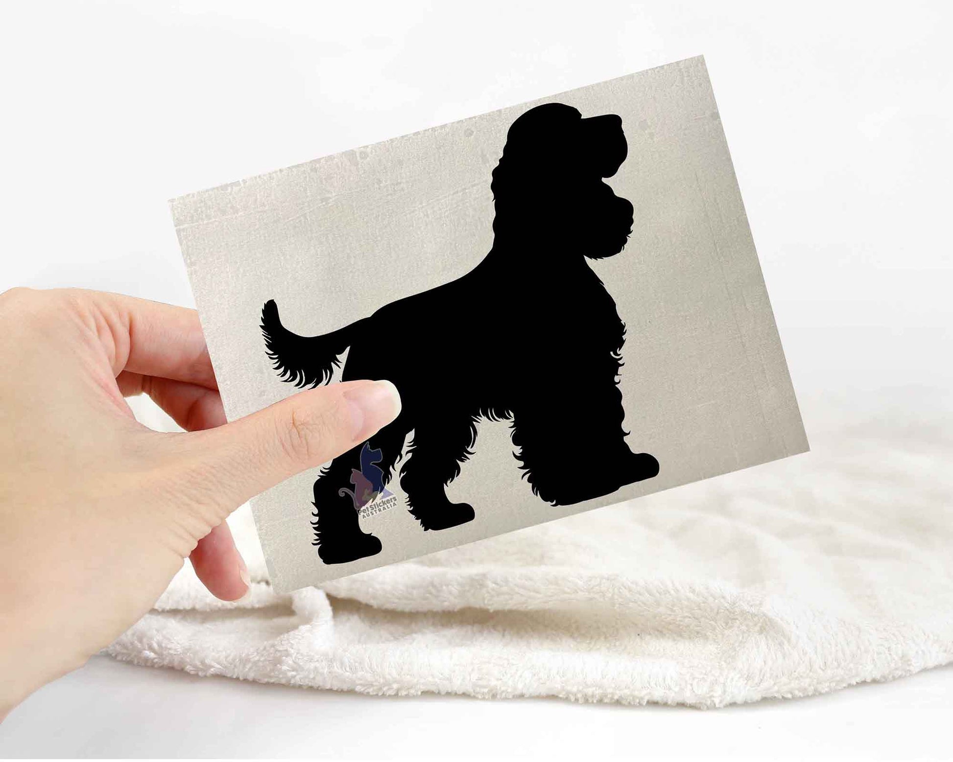 Cocker Spaniel Silhouette Stickers