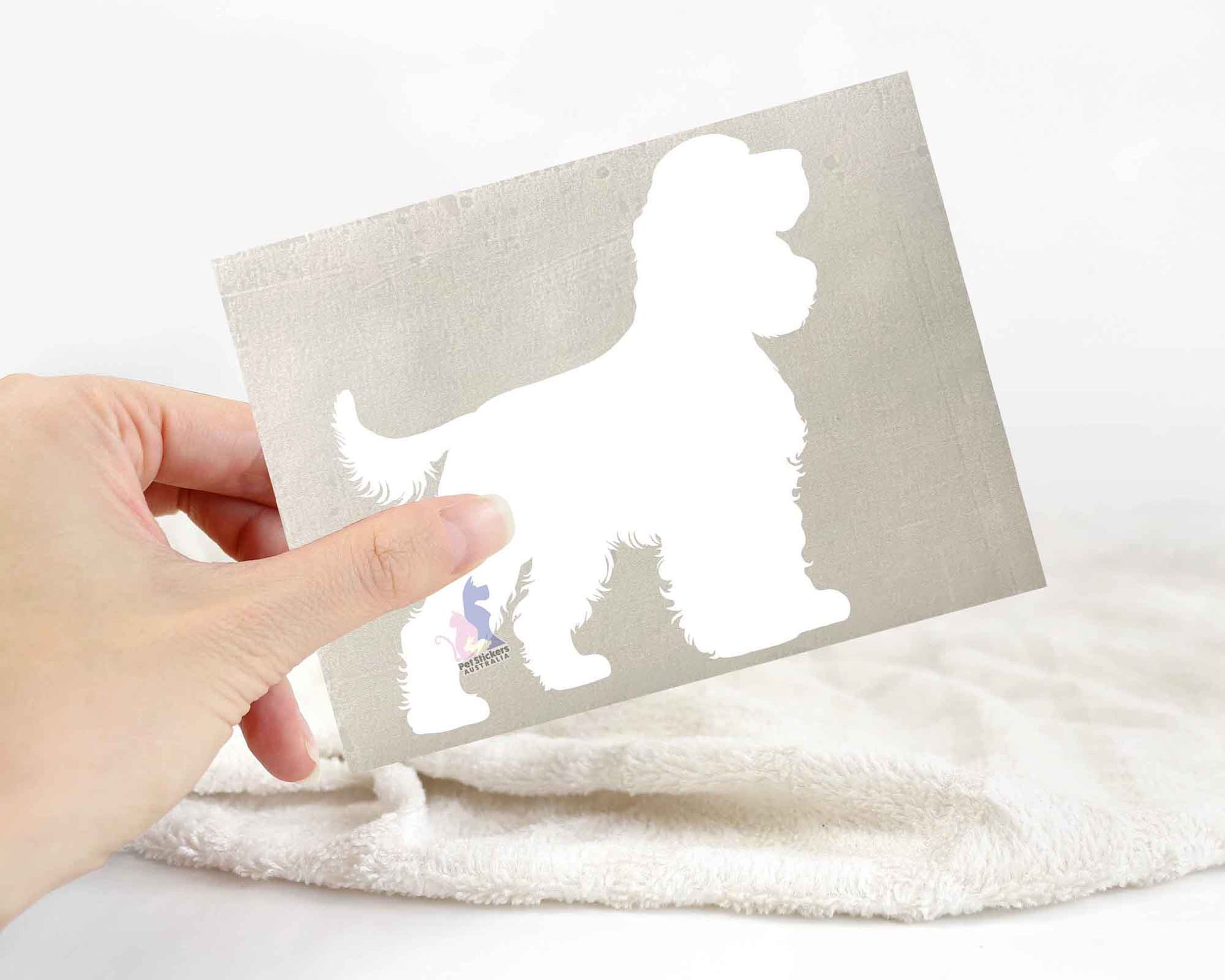 Cocker Spaniel Silhouette Stickers