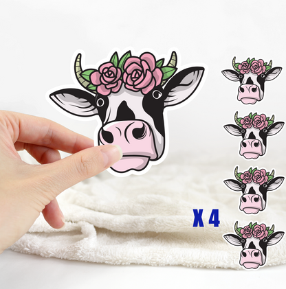 Friesian Cow Stickers