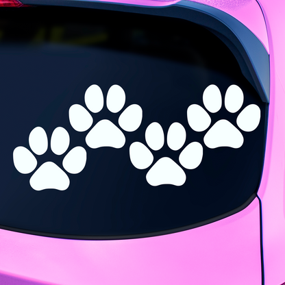 Cat Paw Print Stickers