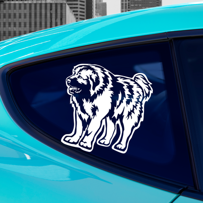 Caucasian Shepherd Dog Sticker