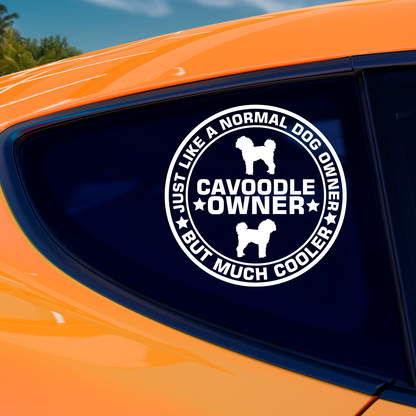 Cavoodle Owner Sticker