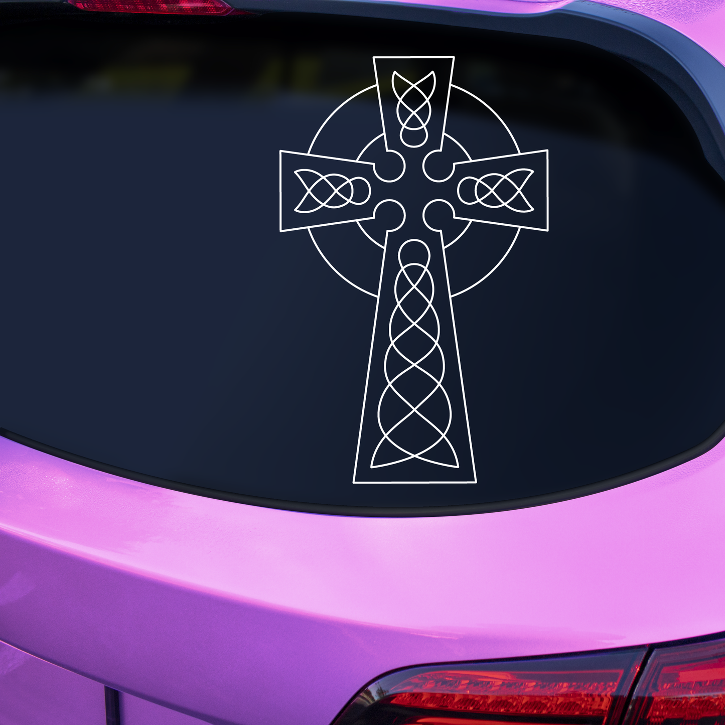 Celtic Cross Sticker