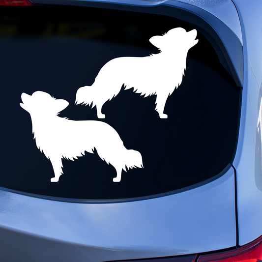 Chihuahua Silhouette Stickers