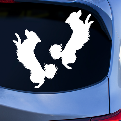 Chihuahua Silhouette Stickers