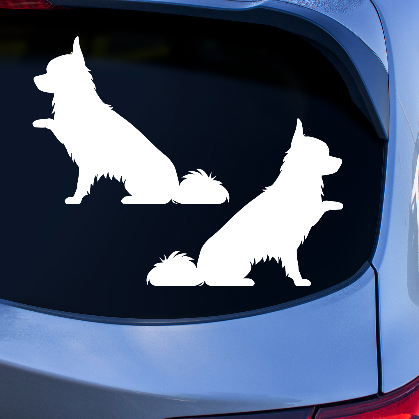 Chihuahua Silhouette Stickers