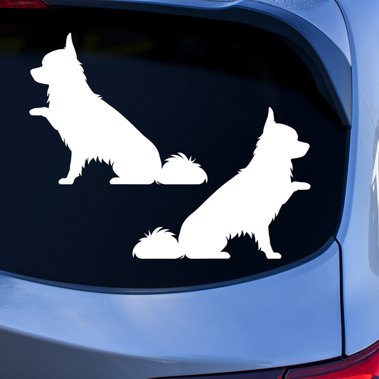 Chihuahua Silhouette Stickers