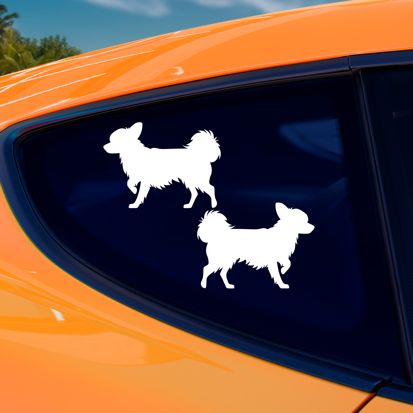 Chihuahua Silhouette Stickers